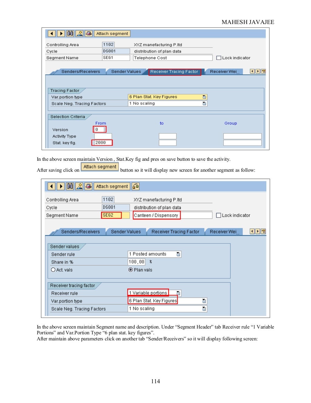 SAP CO Configuration Guide - Exclusive Document