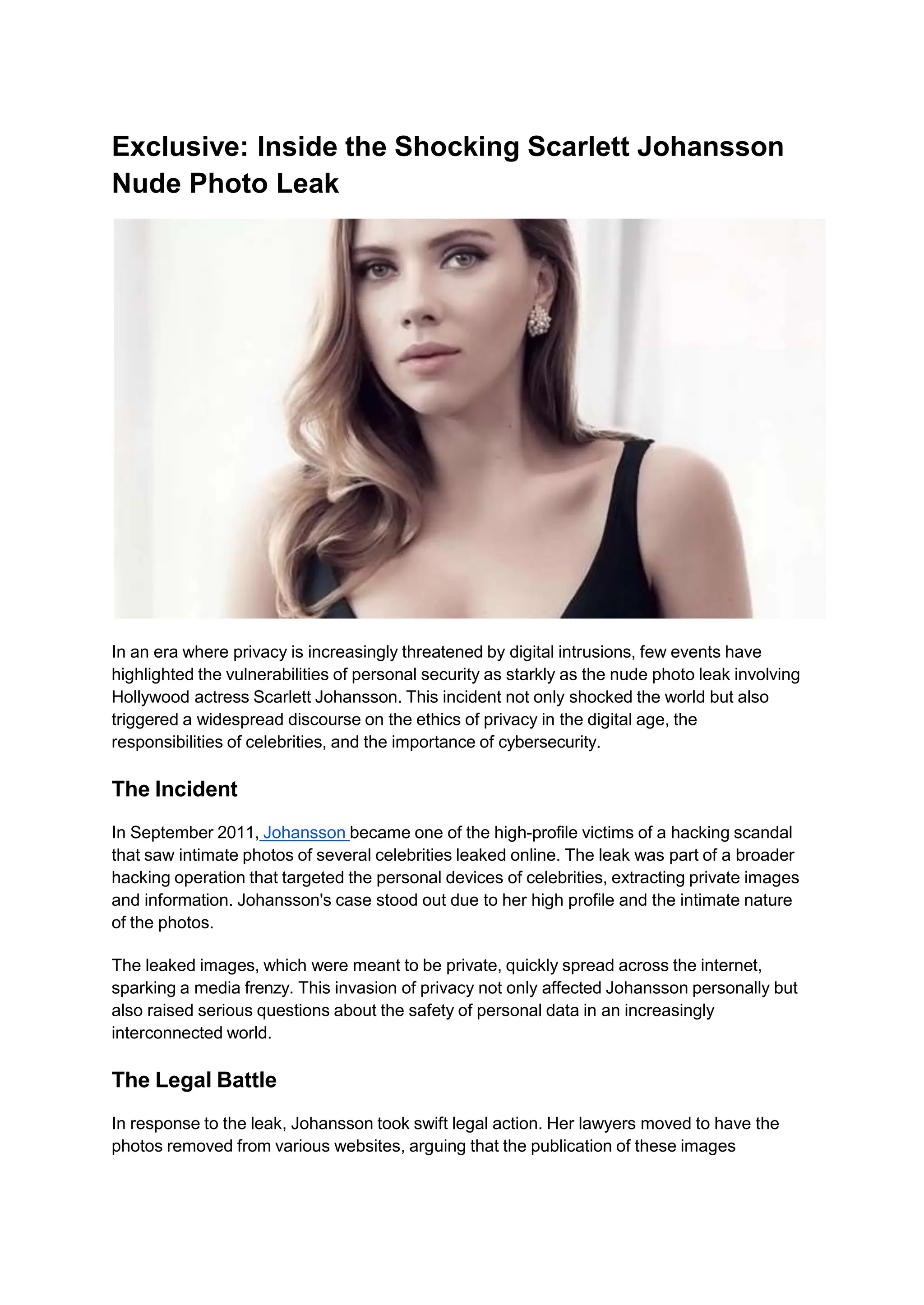 Exclusive_ Inside the Shocking Scarlett Johansson Nude Photo Leak.pptx