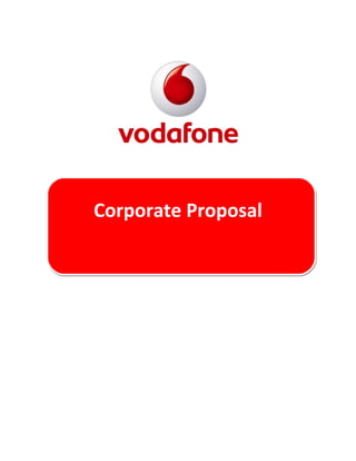 Corporate Proposal
 