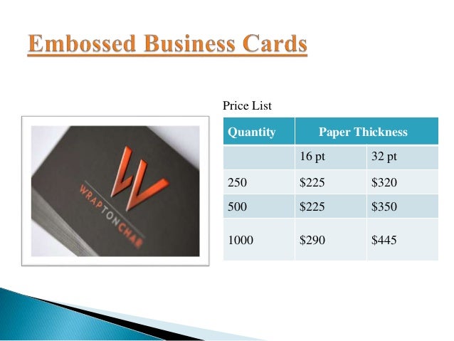 Exclusive Offer On Business Cards