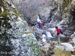 En la cascada 