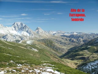Alto de la Farrapona, Somiedo 