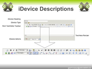 iDevice Descriptions 