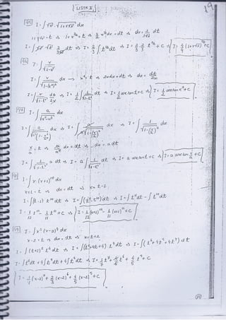 solved exercises of calculus II