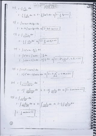 solved exercises of calculus II