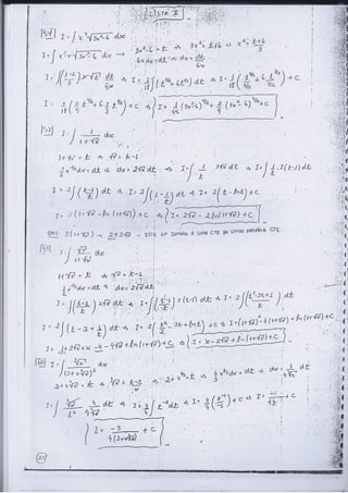 solved exercises of calculus II