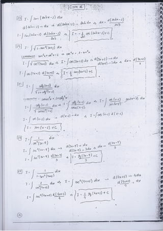solved exercises of calculus II