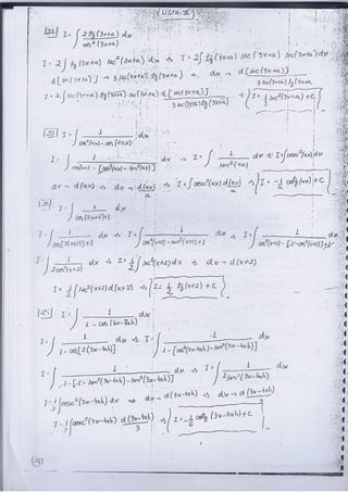 solved exercises of calculus II
