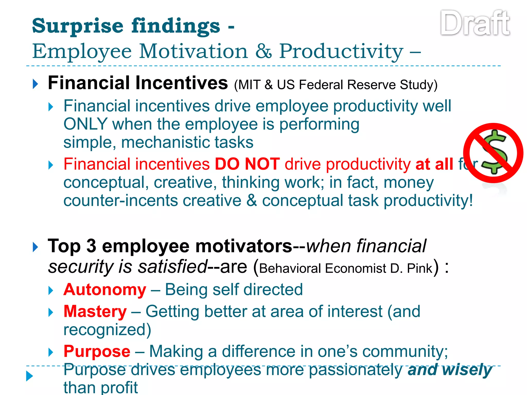 Benefits for public managers not evident – (low commitment)