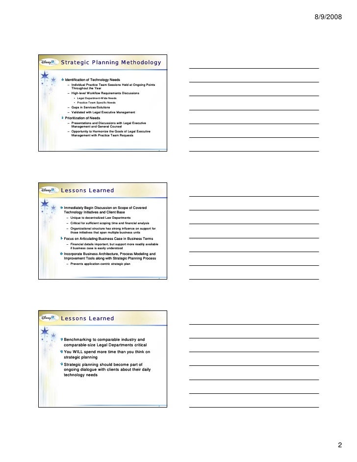 Legal Department Strategic Plan Template