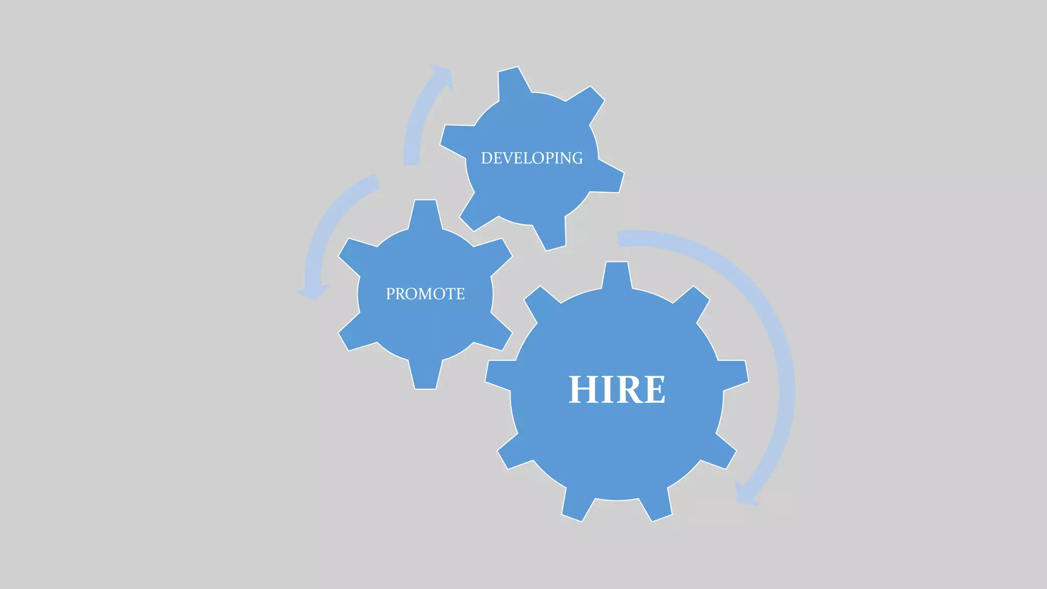 HIRE
PROMOTE
DEVELOPING
 