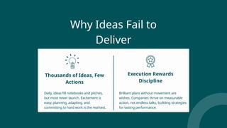 Execution Over Ideas: Turning Vision Into Real Business Results | PPTX