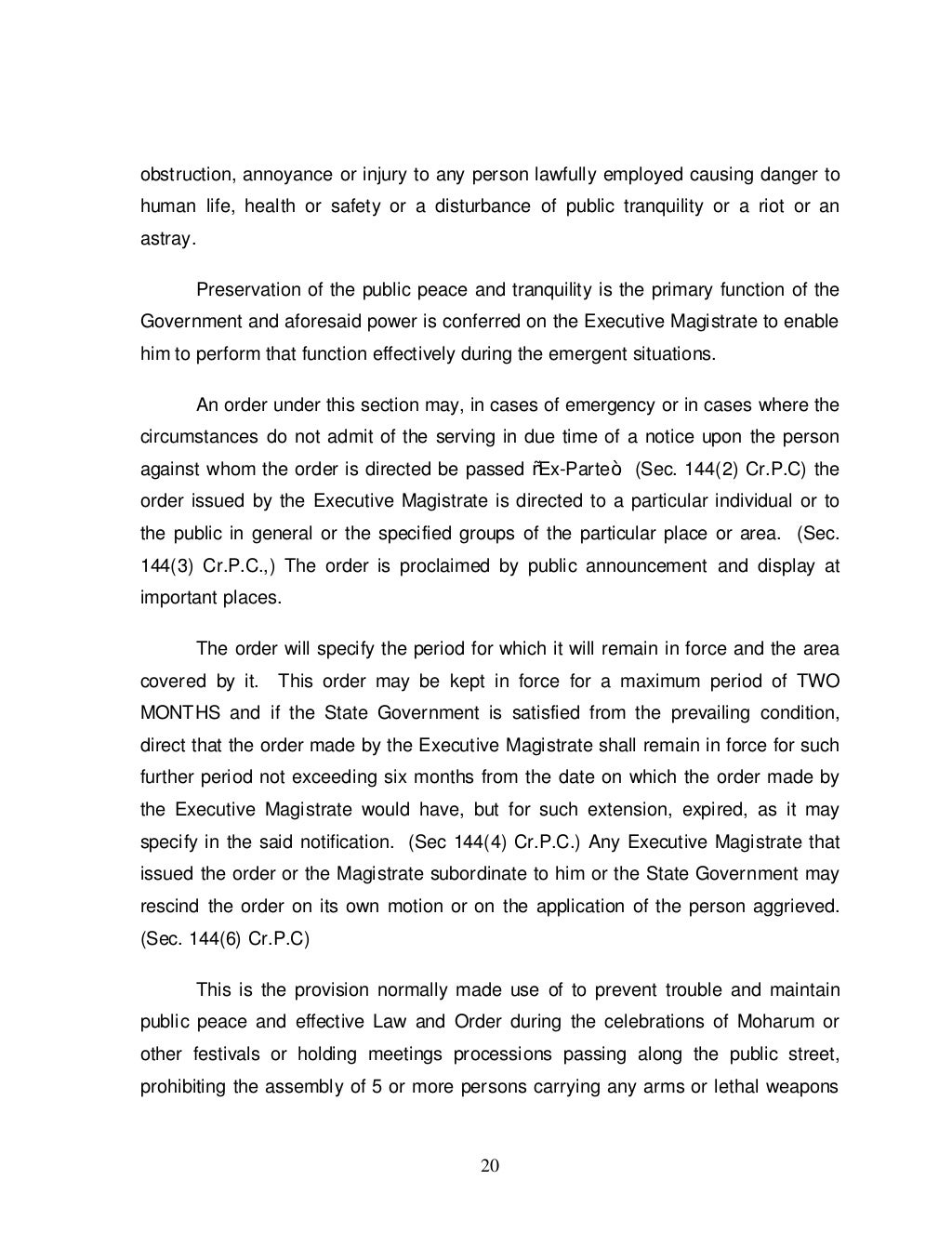 Role Of Tahsildar As An Executive Magistrate Duties And Responsibilit