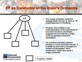 Executive Functioning Assessment in Psychoeducational Domains | PPT