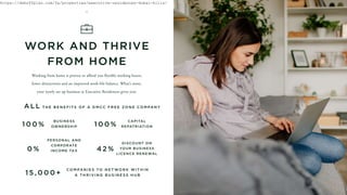 1 1
Working from home is proven to afford you flexible working hours,
fewer distractions and an improved work-life balance. What’s more,
your newly set up business at Executive Residences gives you:
WORK AND THRIVE
FROM HOME
BUSINESS
OWNERSHIP
CAPITAL
REPATRIATION
1 0 0 % 1 0 0 %
PERSONAL AND
CORPORATE
INCOME TAX
0 %
DISCOUNT ON
YOUR BUSINESS
LICENCE RENEWAL
4 2 %
1 5 , 0 0 0 +
C O M PA N I E S TO N E T WO R K W I T H I N
A T H R I V I N G B U S I N E S S H U B
T H E B E N E F I T S O F A D M C C F R E E ZO N E C O M PA N Y
A L L
https://dxboffplan.com/fa/properties/executive-residences-dubai-hills/
 