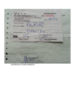 SECOND DAY AT DESA PARKCITY
 