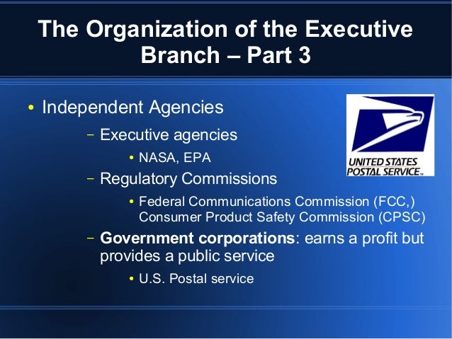 Executive branch