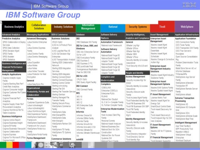 Overview of IBM Capabilities