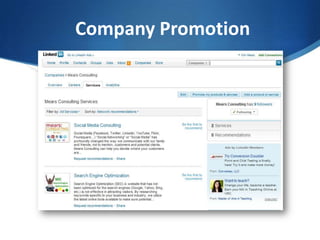 Company Promotion
