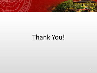 71
Thank You!
 