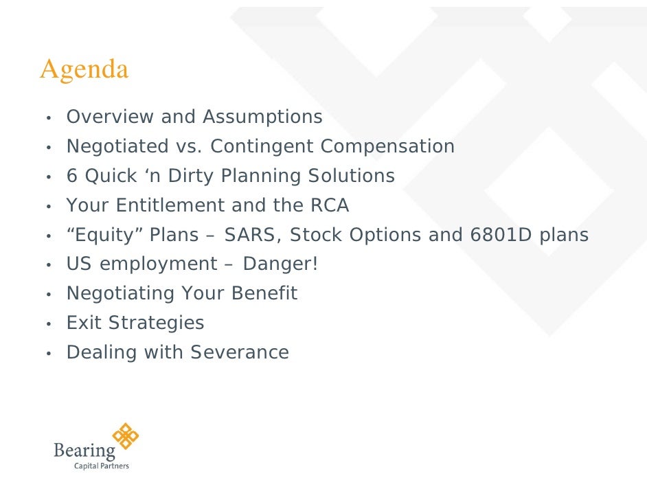 Stock options vs equity