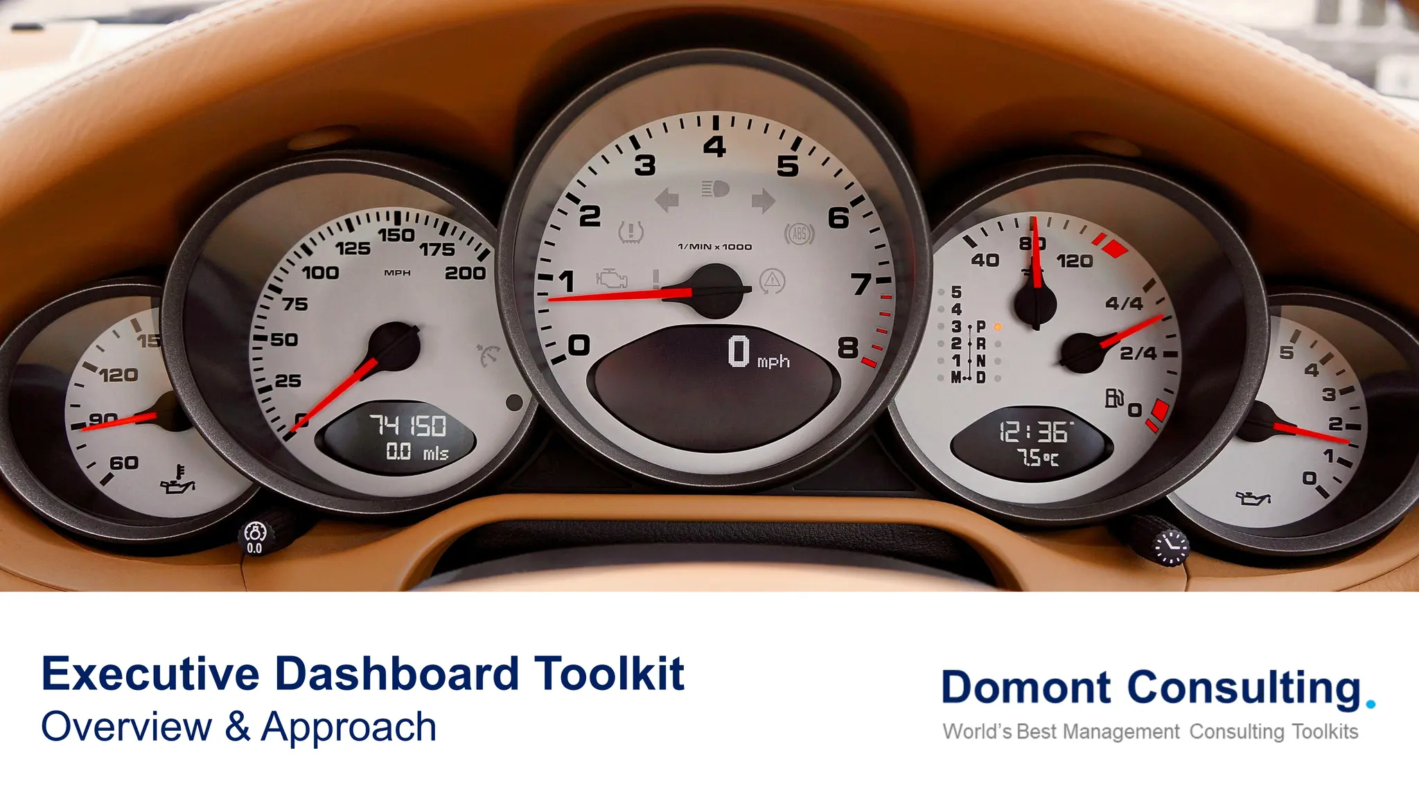 Executive Dashboard Toolkit
Overview & Approach
 