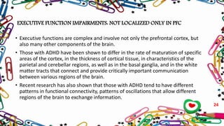 Executive dysfuntion in ADHD | PPTX