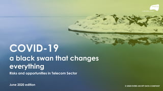 COVID-19
a black swan that changes
everything
Risks and opportunities in Telecom Sector
June 2020 edition © 2020 EVERIS AN NTT DATA COMPANY
 
