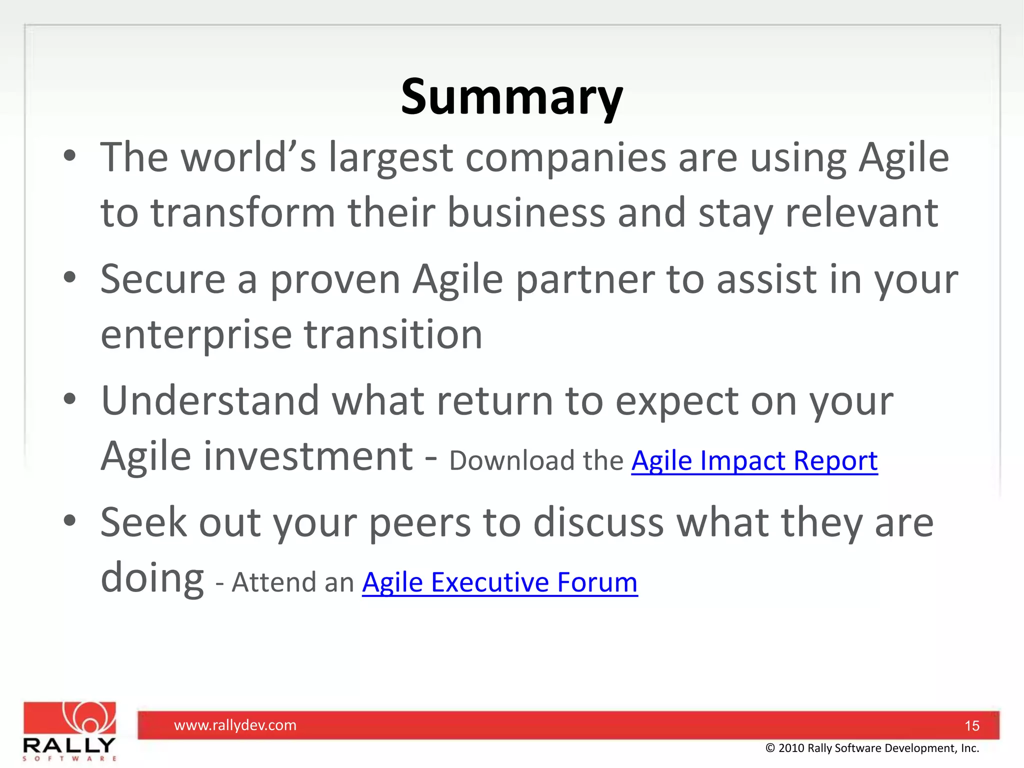 Deliver high-quality releases in a fraction of the time