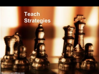 Teach
Strategies
 