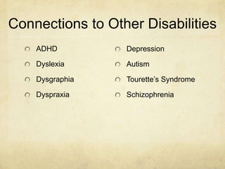 Executive function disorder | PPTX