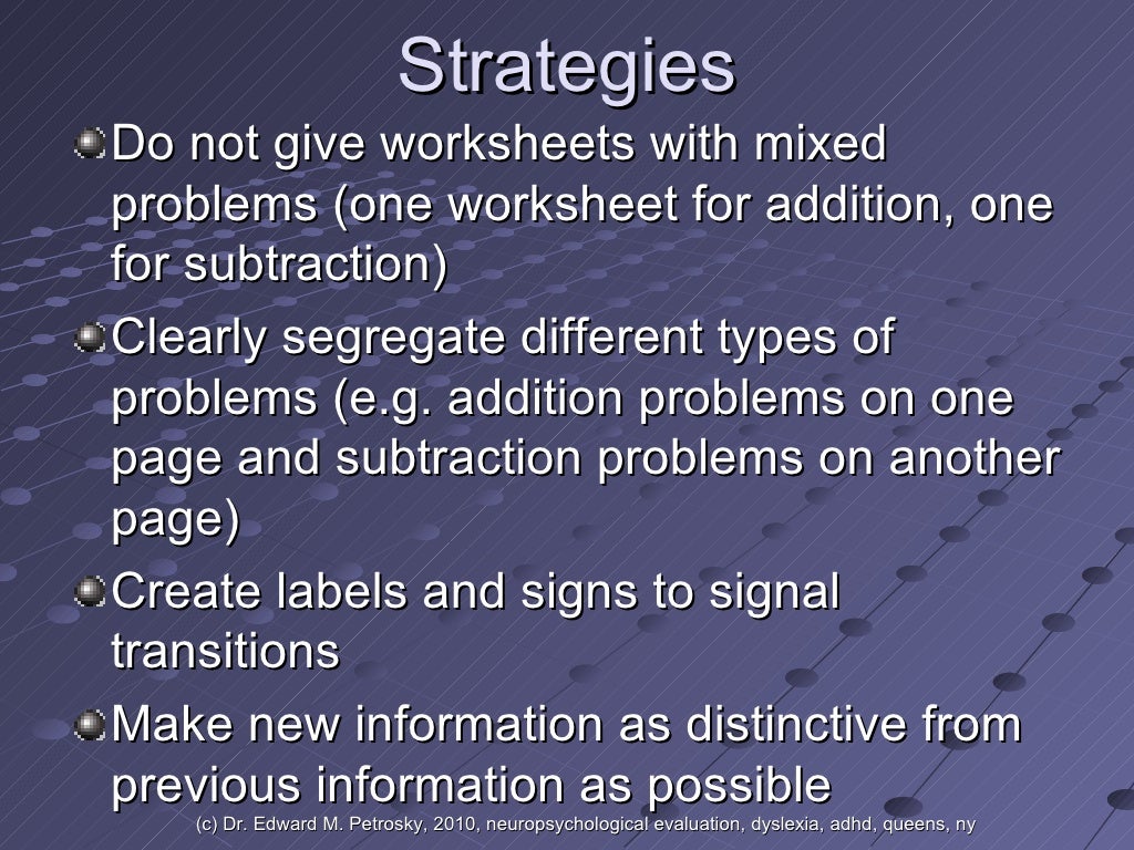 Executive Functioning In The Classroom