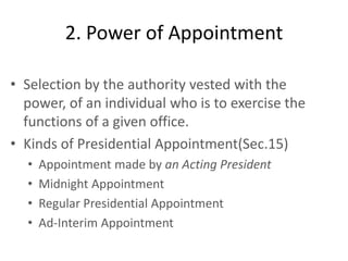 Article 7. Executive Branch