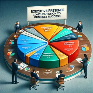 Executive Presence Pia Chart For help Success business