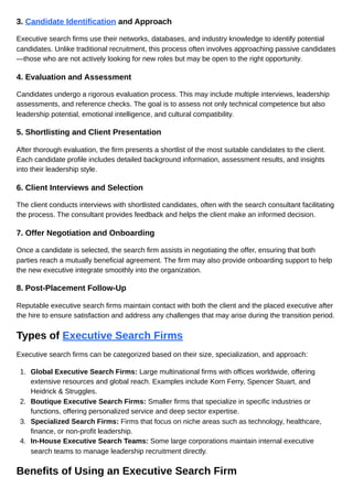 Exec Search Process Example Executive Search Firm A Comprehensive Guide.pdf