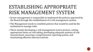 Executive Summary Risk Management | PPTX