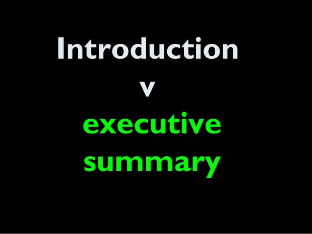executive-summary-v-introduction