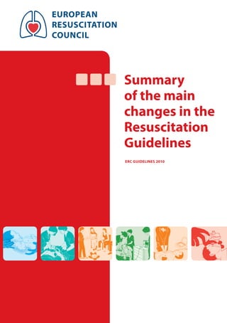 european
resuscitation
council




                Summary
                of the main
                changes in the
                Resuscitation
                Guidelines
                ERC Guidelines 2010
 