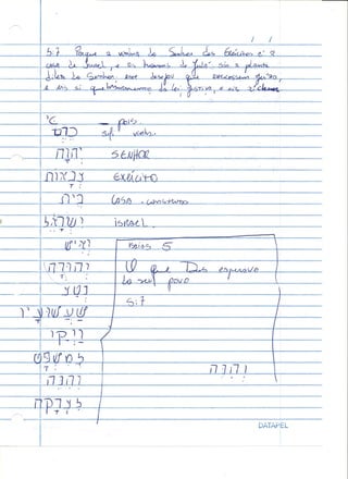 Exegese do antido testamento ii