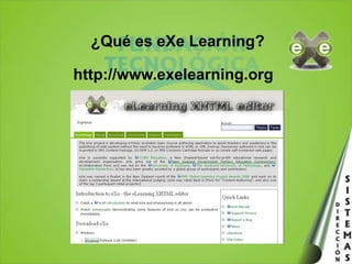 Permite la creación sencilla de contenidos educativos