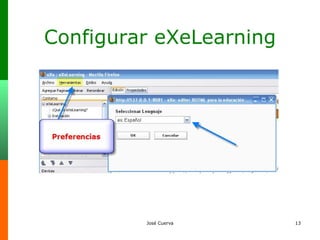 Configurar eXeLearning 