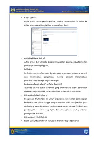 Modul Installasi Dan Fundamental Exe Learning | PDF