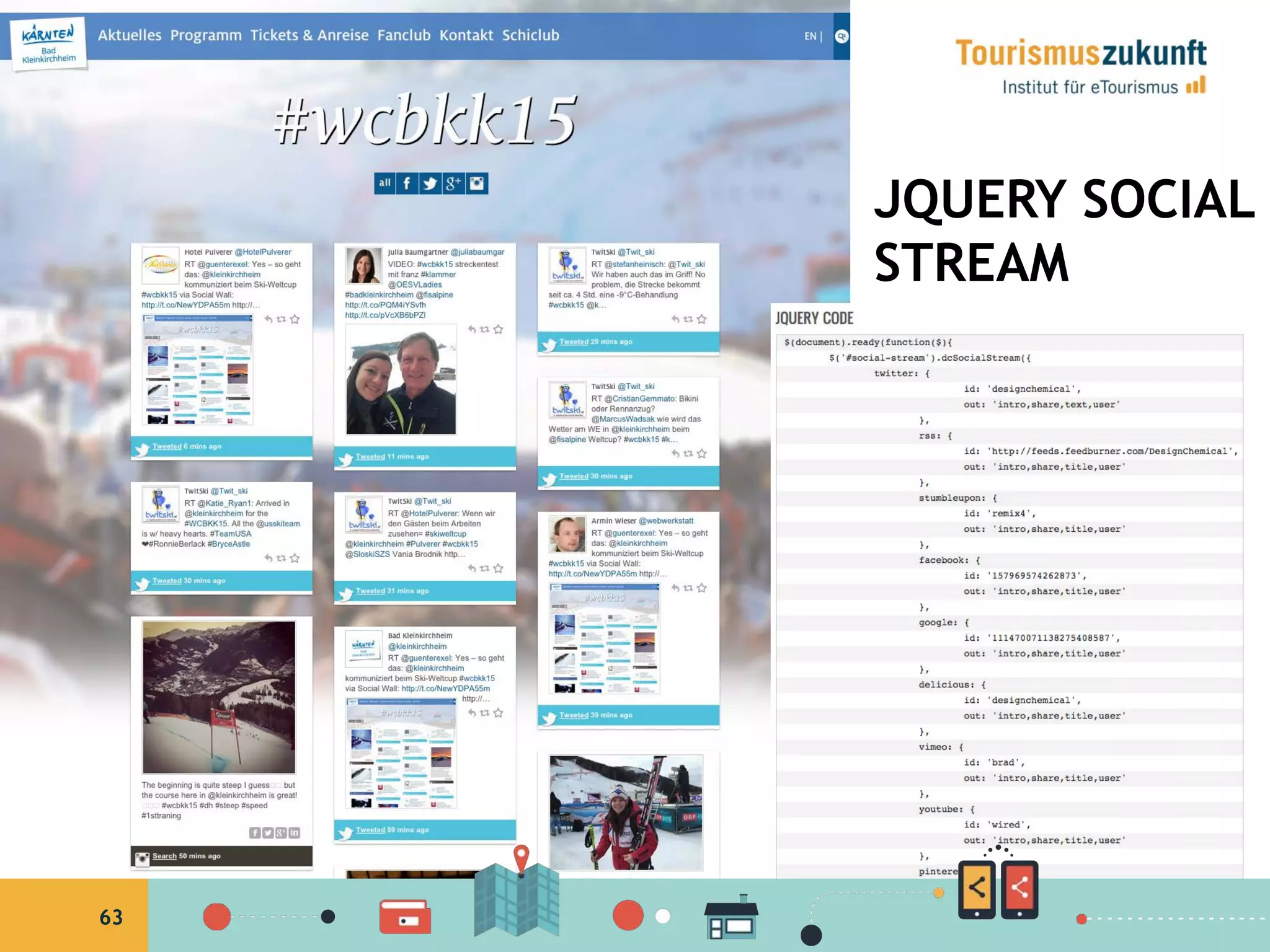 63
JQUERY SOCIAL
STREAM
63
 