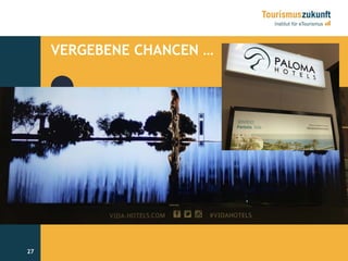 27
VERGEBENE CHANCEN …
27
 