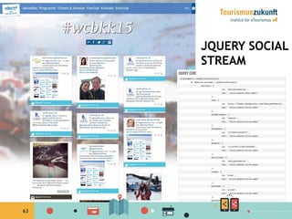 63
JQUERY SOCIAL
STREAM
63
 