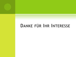 Danke für Ihr Interesse