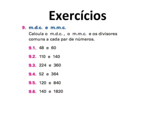 Exercícios	
  
 