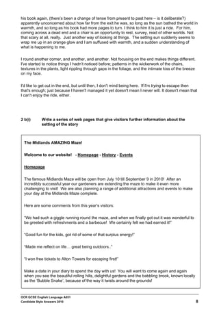 Exemplars to use | PDF