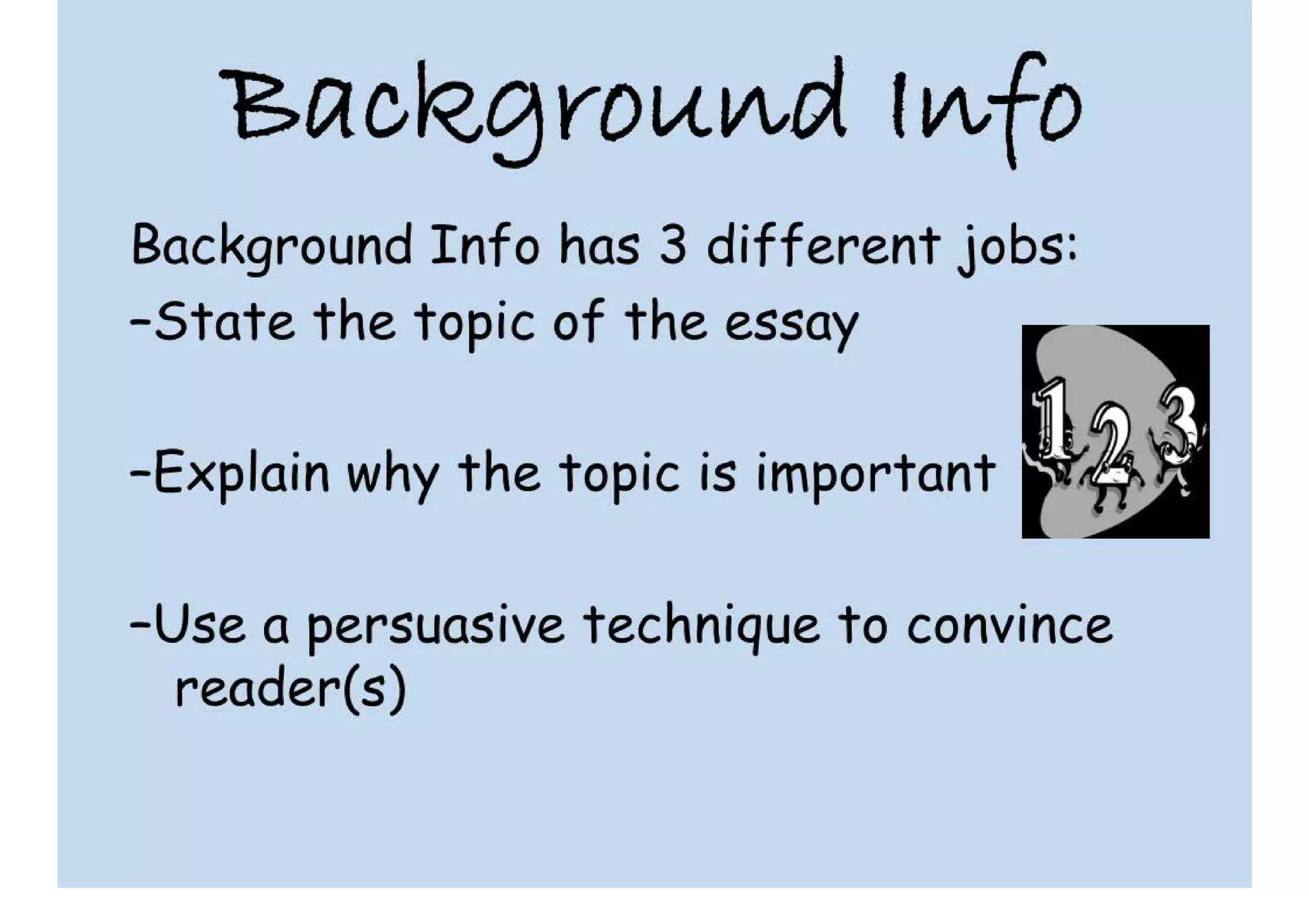 Exemplary Argumentative Essay