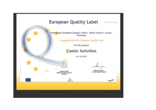 Exemple de bune practici